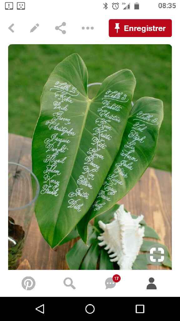  Affiche plan de table ? - 1