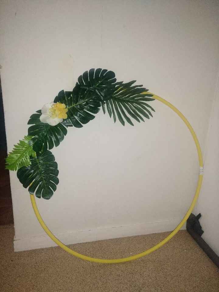 Première ébauche de mes couronne tropicale !! - 1