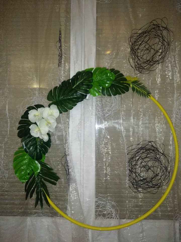 Essai déco de table tropicale chic ! - 3