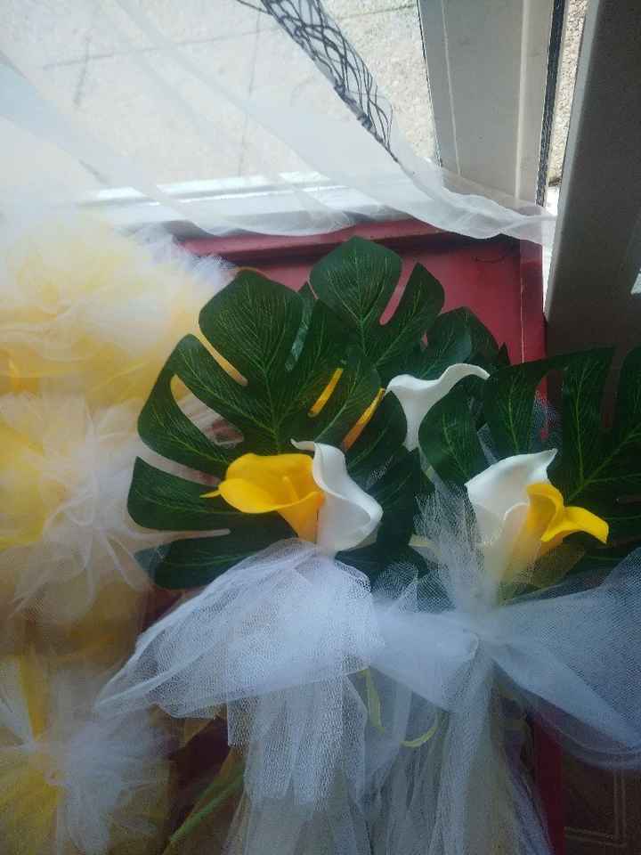 J-2 la prépa de la  déco de l église est fini. - 3