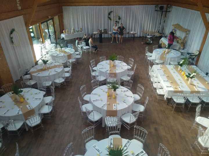 On y est !! c le grand jour! Photo de la salle ! - 4