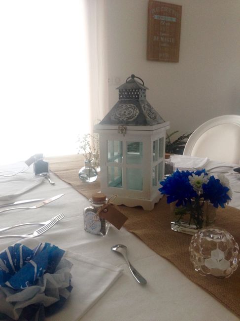 Essai décoration de table 