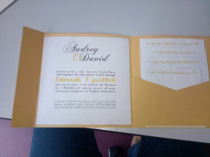  Qui a fait ses faire part ? - 1