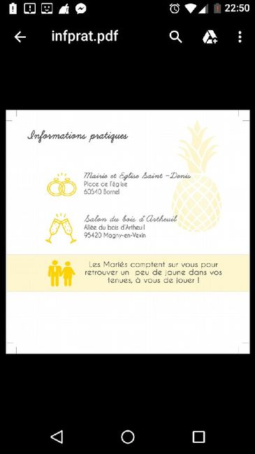  Dress-code et faire-part - 1