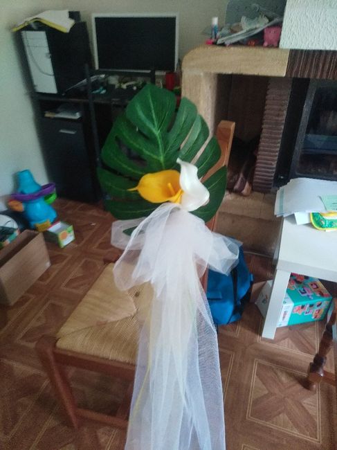 J-2 la prépa de la  déco de l église est fini. - 1