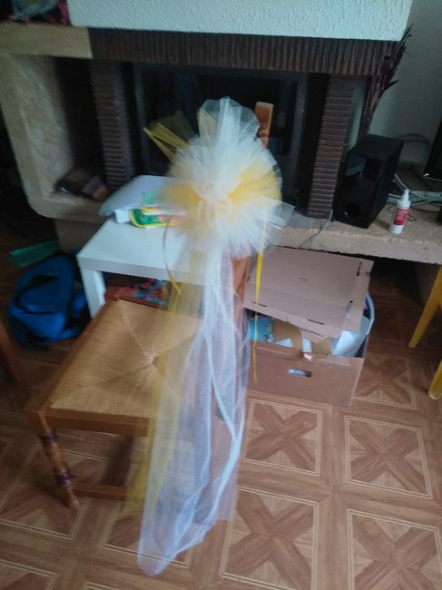 J-2 la prépa de la  déco de l église est fini. - 2