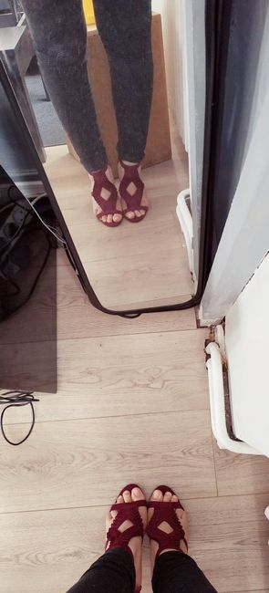 La couleur de mes chaussures sera ____ 1
