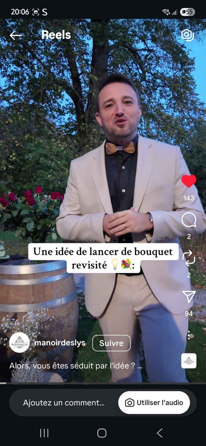 Lancer du bouquet revisité - 1