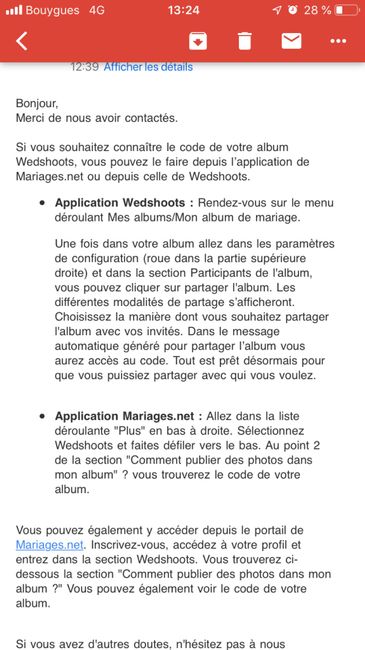 Supprimer un invité de Wedshoots - 1