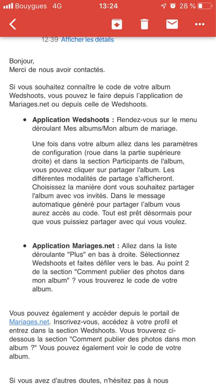 Supprimer un invité de Wedshoots - 1