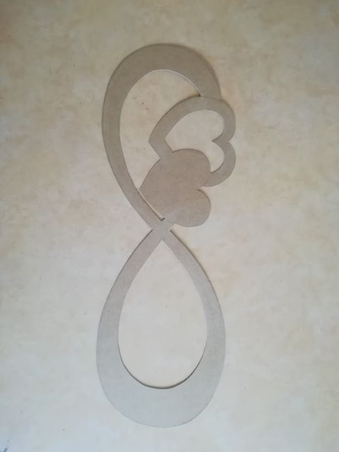 Mes fabrication ( coeur infinity ) 2