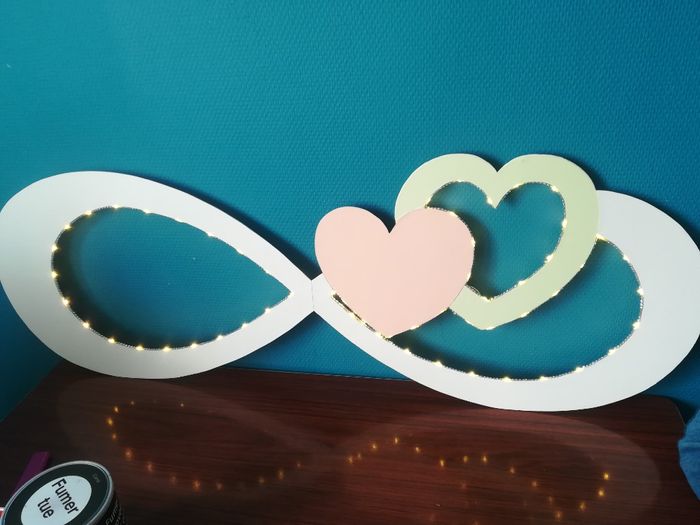 Mes fabrication ( coeur infinity ) 6