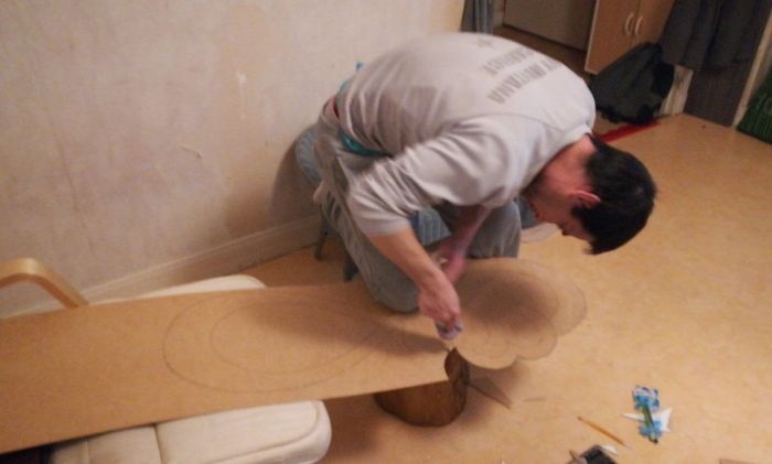 Mes fabrication ( coeur infinity ) 13