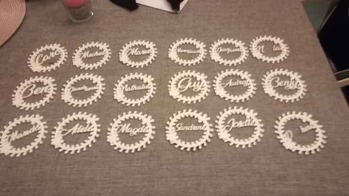 Fabrication fait maison (marques places) - 2