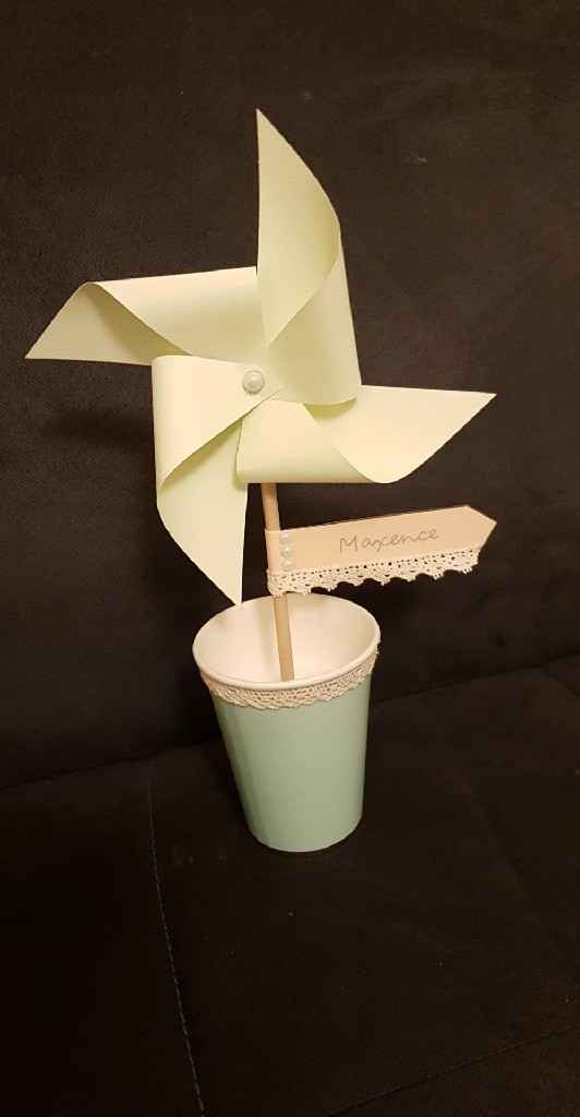 Mes fabrications (marques places enfants ) - 1