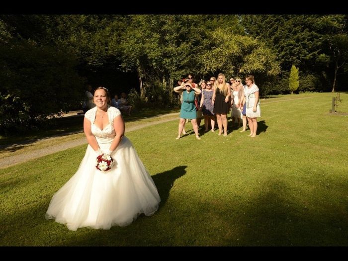 Le lancé du bouquet