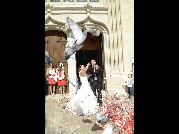Sortie de l'église