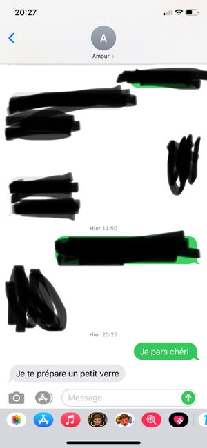 M... comme "message". 1