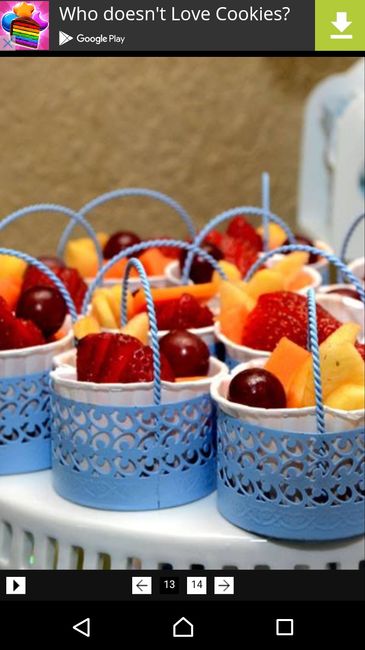 le dessert