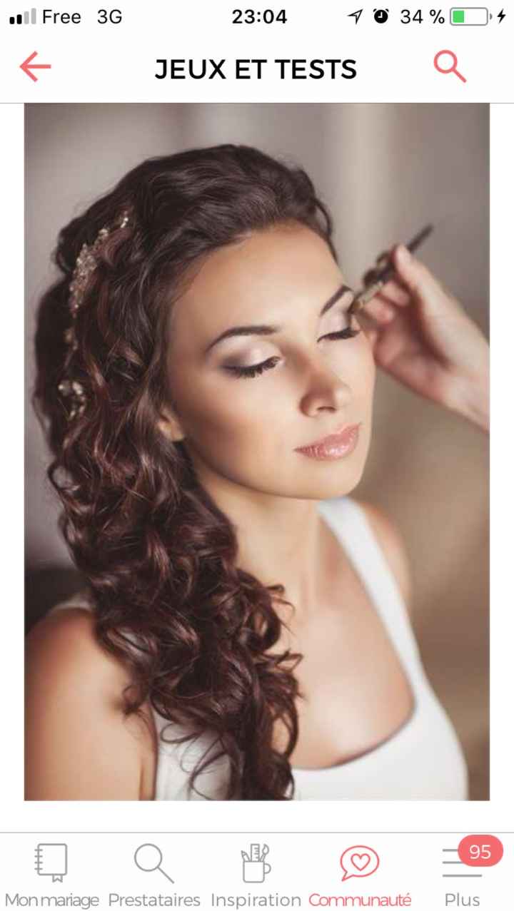 Coiffure pour mon mariage - 1