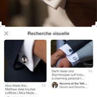 Recherche bouton de manchette - 1