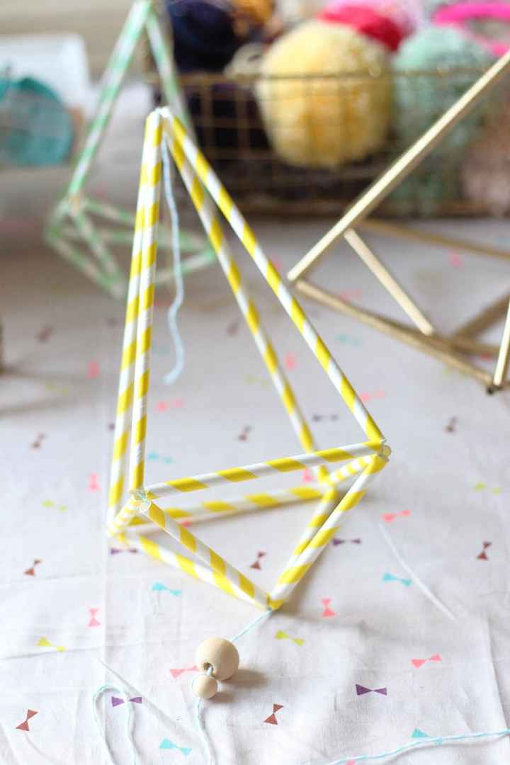 DIY scandinave pailles