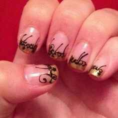 Ongles seigneurs des anneaux - 1