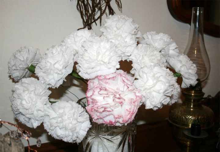 Bouquets fleurs papier wc