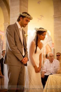 Couronnes des mariés orthodoxe