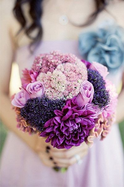 Bouquet violet