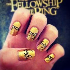 Ongles seigneurs des anneaux - 3
