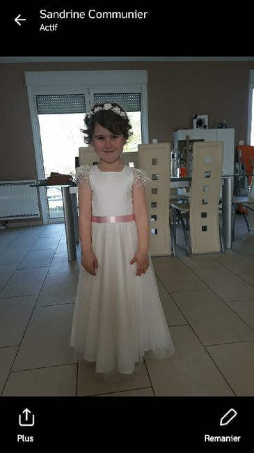 Robe de ma fille arrivée 😍 - 1