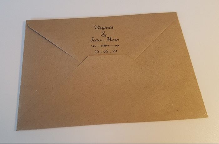 Enveloppe pour faire-part 2