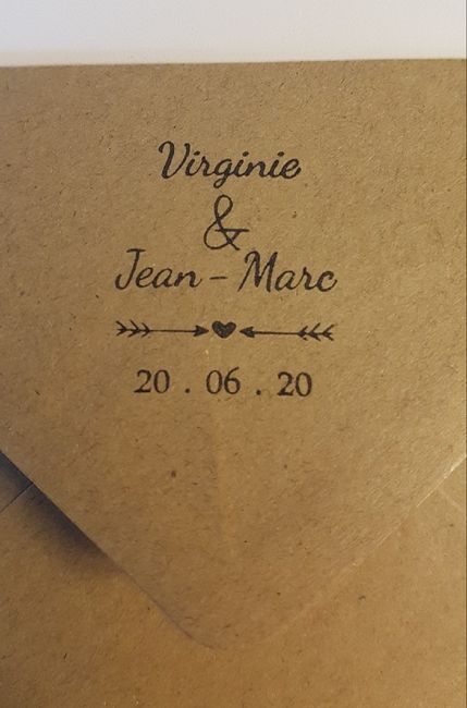 Enveloppe pour faire-part 3