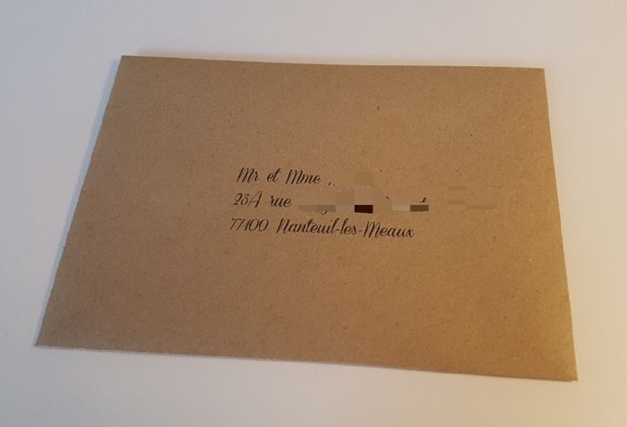 Enveloppe pour faire-part 5
