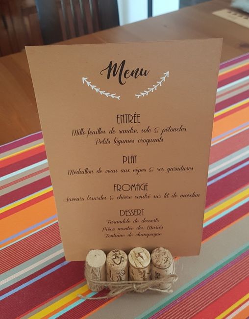 Présentation menu 5