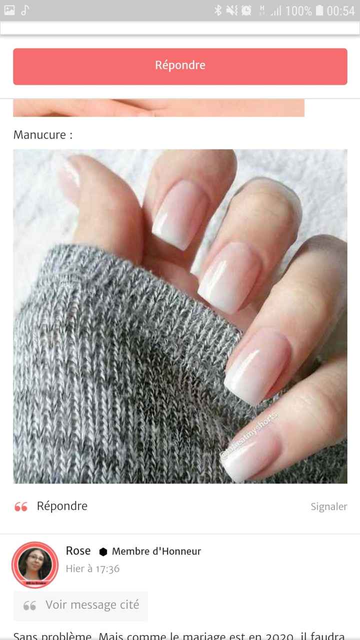 Quelle manucure 💅🏻 ? - 2