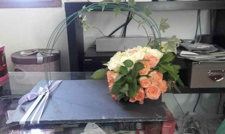 Diy  compo florale table d'honneur - 1