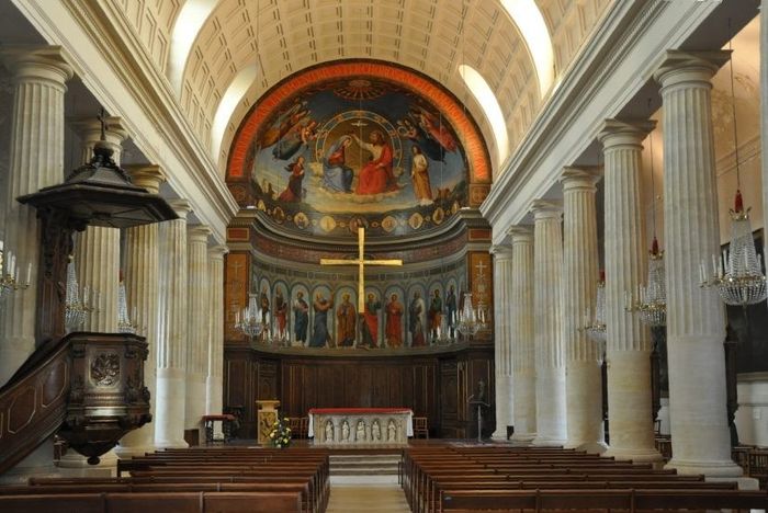 Intérieur Eglise St Symphorien à Versailles