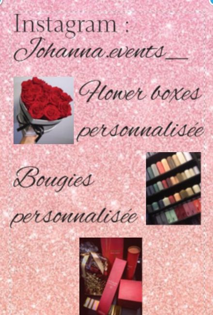 Centre de table "flower box" - 1