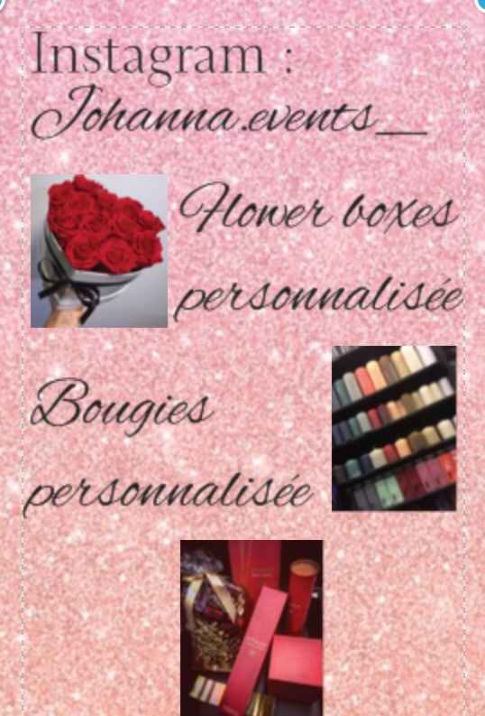 Centre de table "flower box" 2