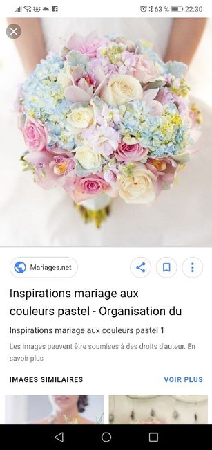 Choix fleurs mariage - 1