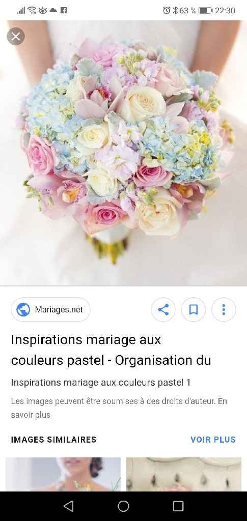 Choix fleurs mariage - 1