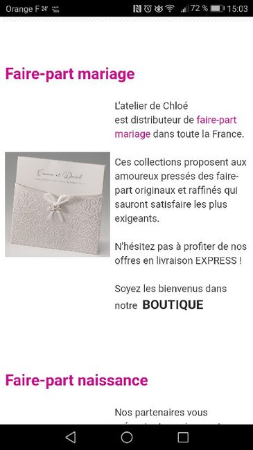 Faire part - 3