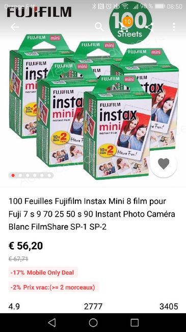 Photos polaroïd sur Ali qui a testé?? - 1