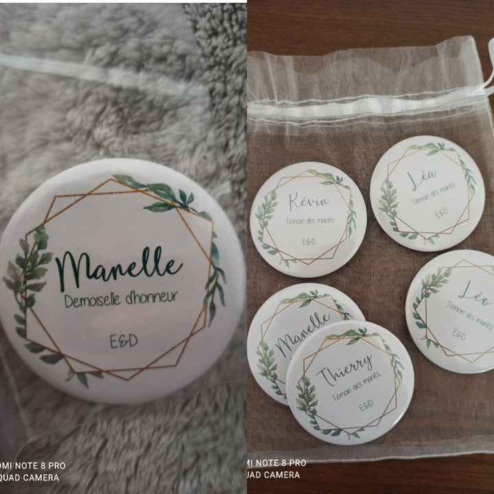Réception du jour : cadeau témoin ✨ - 1