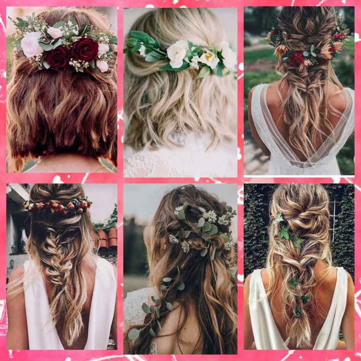 Coiffures wild & free 🌹🌿 - 1