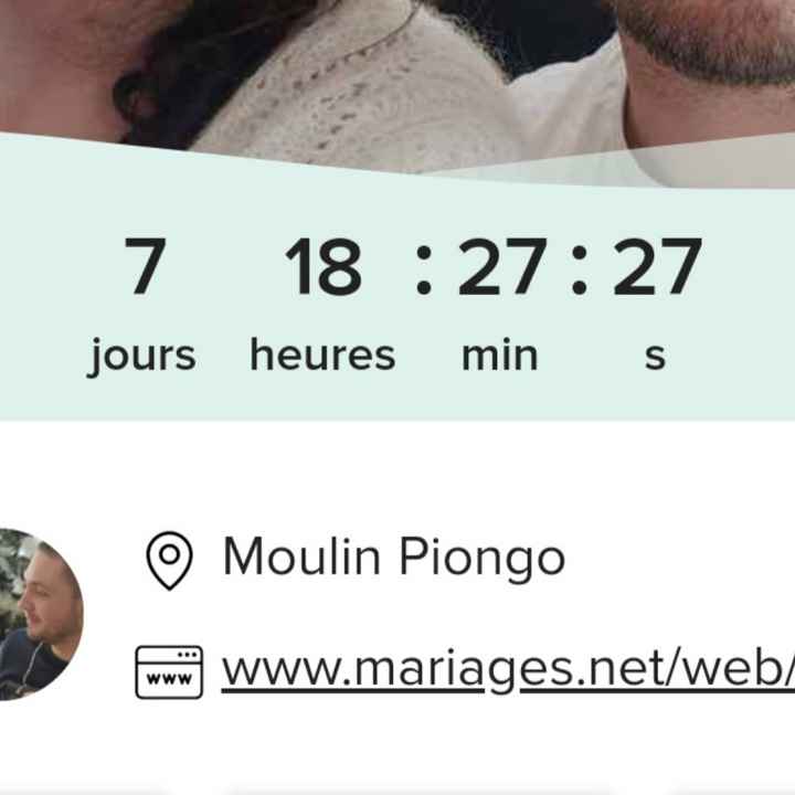 Jour j en approche - 1