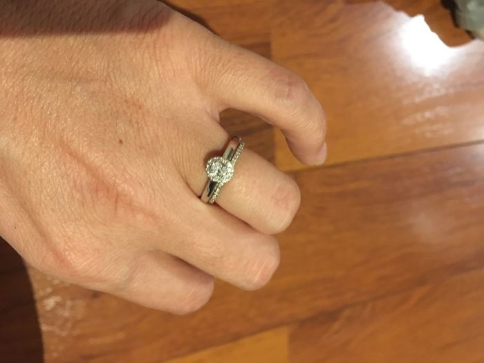 Bague de fiançailles hors goût ! - 1