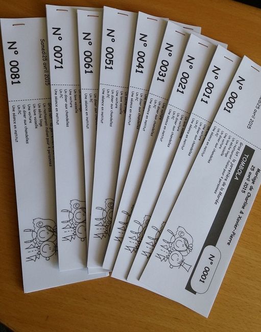 Billet de tombola